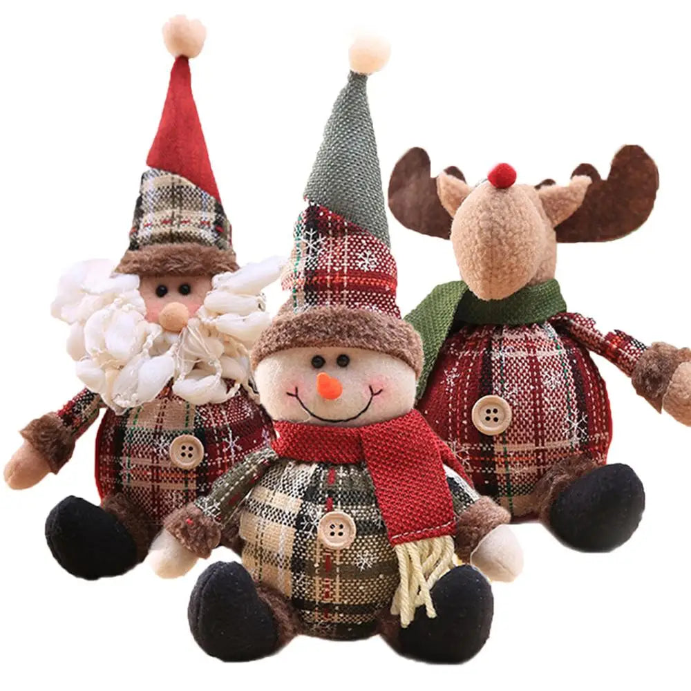 Christmas Doll Ornaments Merry Christmas Decorations For Home 2025 Xmas Decor Gifts Navidad Natal Noel New Year Decor 2026 Gifts