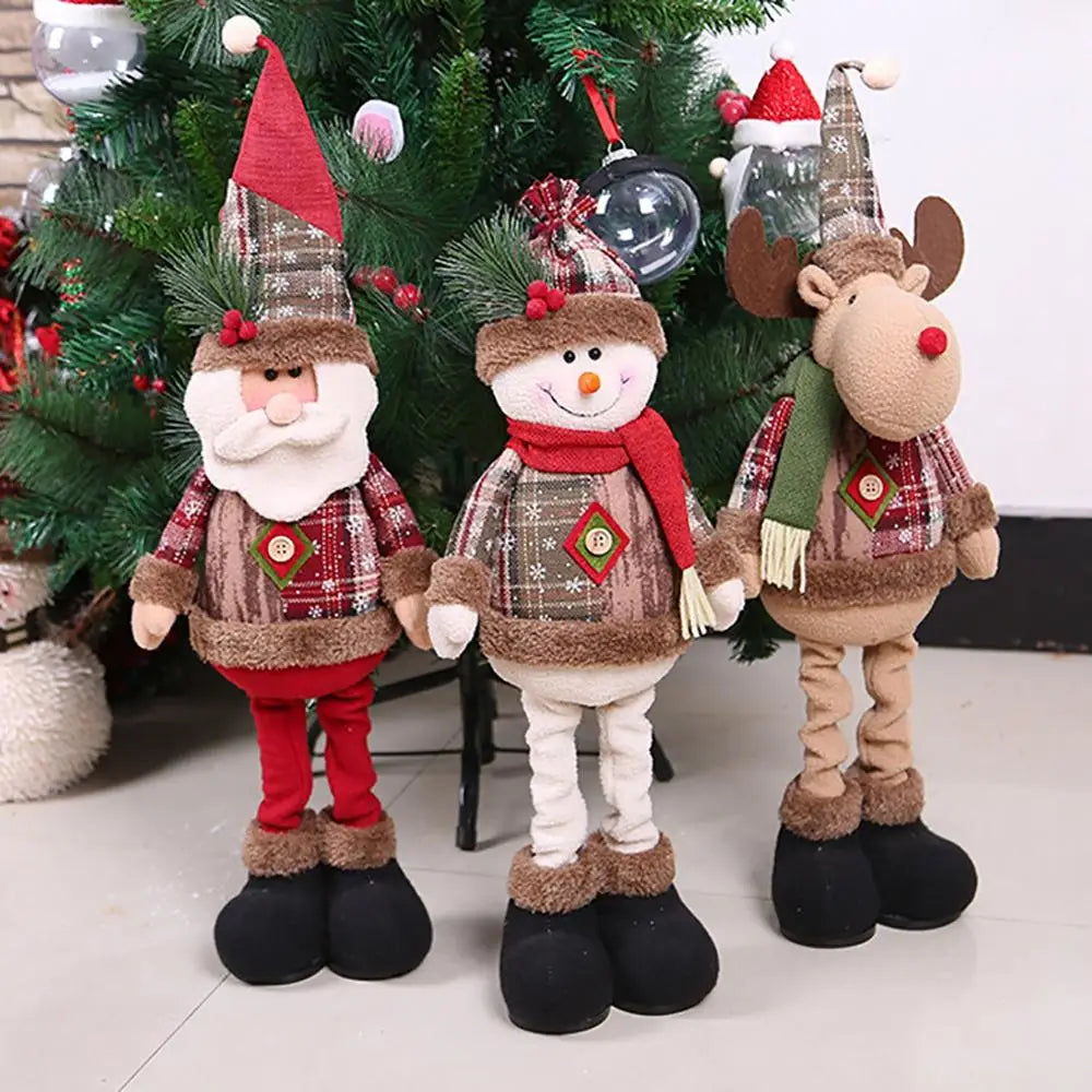 Christmas Doll Ornaments Merry Christmas Decorations For Home 2025 Xmas Decor Gifts Navidad Natal Noel New Year Decor 2026 Gifts