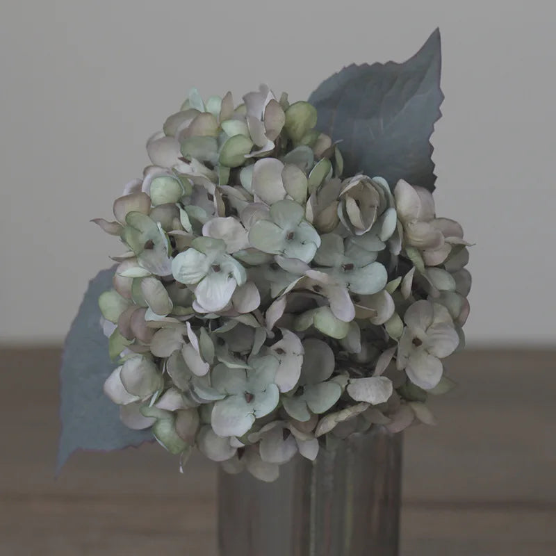 Retro Autumn Hydrangea Bouquet Artificial Flowers Room Home Decoration DIY Wedding Floral Arrangement Party Supplies Photo Props