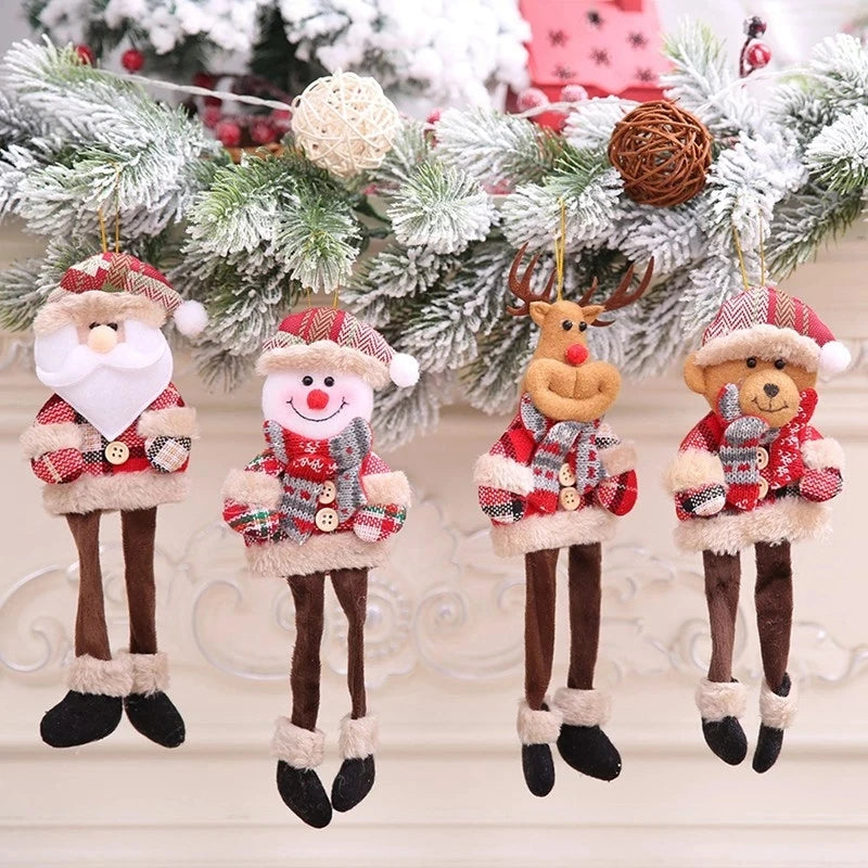Christmas Doll Ornaments Merry Christmas Decorations For Home 2025 Xmas Decor Gifts Navidad Natal Noel New Year Decor 2026 Gifts