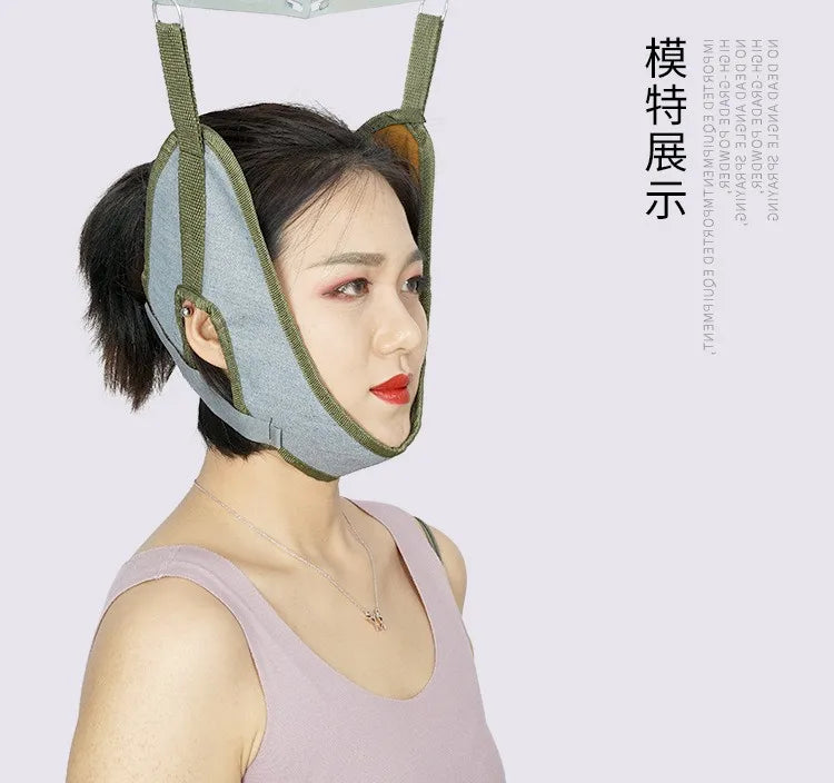 Neck Cervical Traction Device Neck Support Stretcher Bands Cervical Neck Traction Neck Stretching Strap Neck Braces