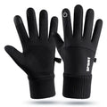 Winter Warm Full Fingers Waterproof Wind proof Cycling Outdoor Sports Running Motorcycle Ski Touch Screen Fleece Gloves