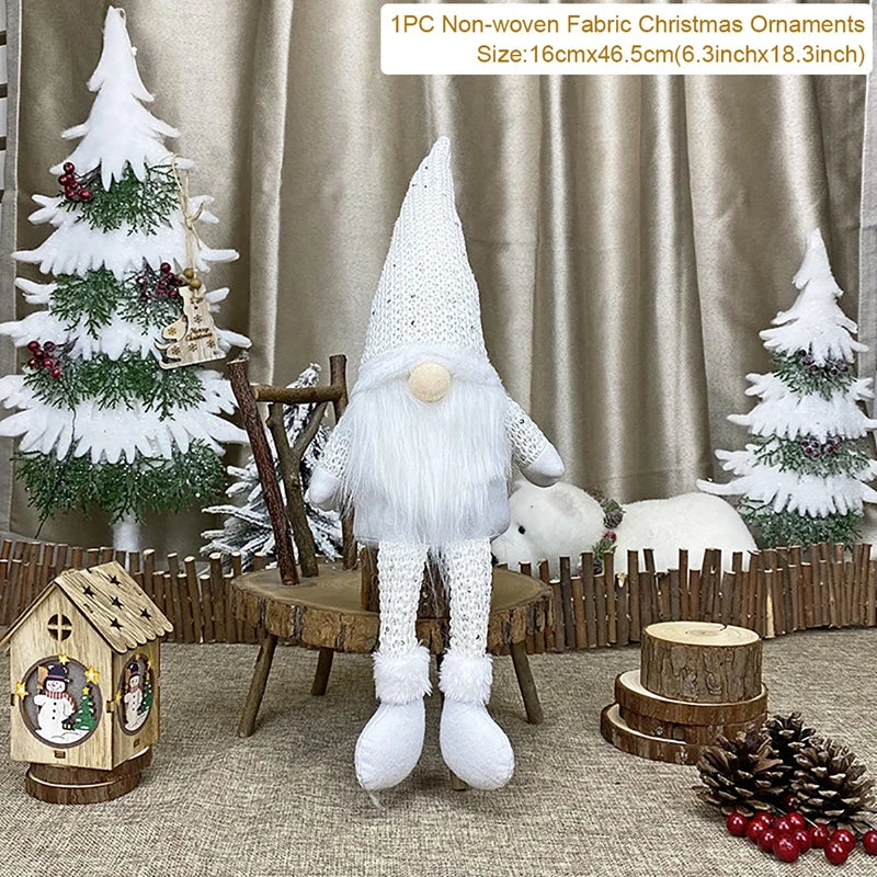 Christmas Doll Ornaments Merry Christmas Decorations For Home 2025 Xmas Decor Gifts Navidad Natal Noel New Year Decor 2026 Gifts