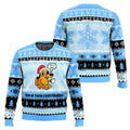 This is Fine Meme Christmas Ugly Sweater 2025 Winter Warm Gift Holiday Christmas Party Funny Pullover Plus Size Xmas Jumper
