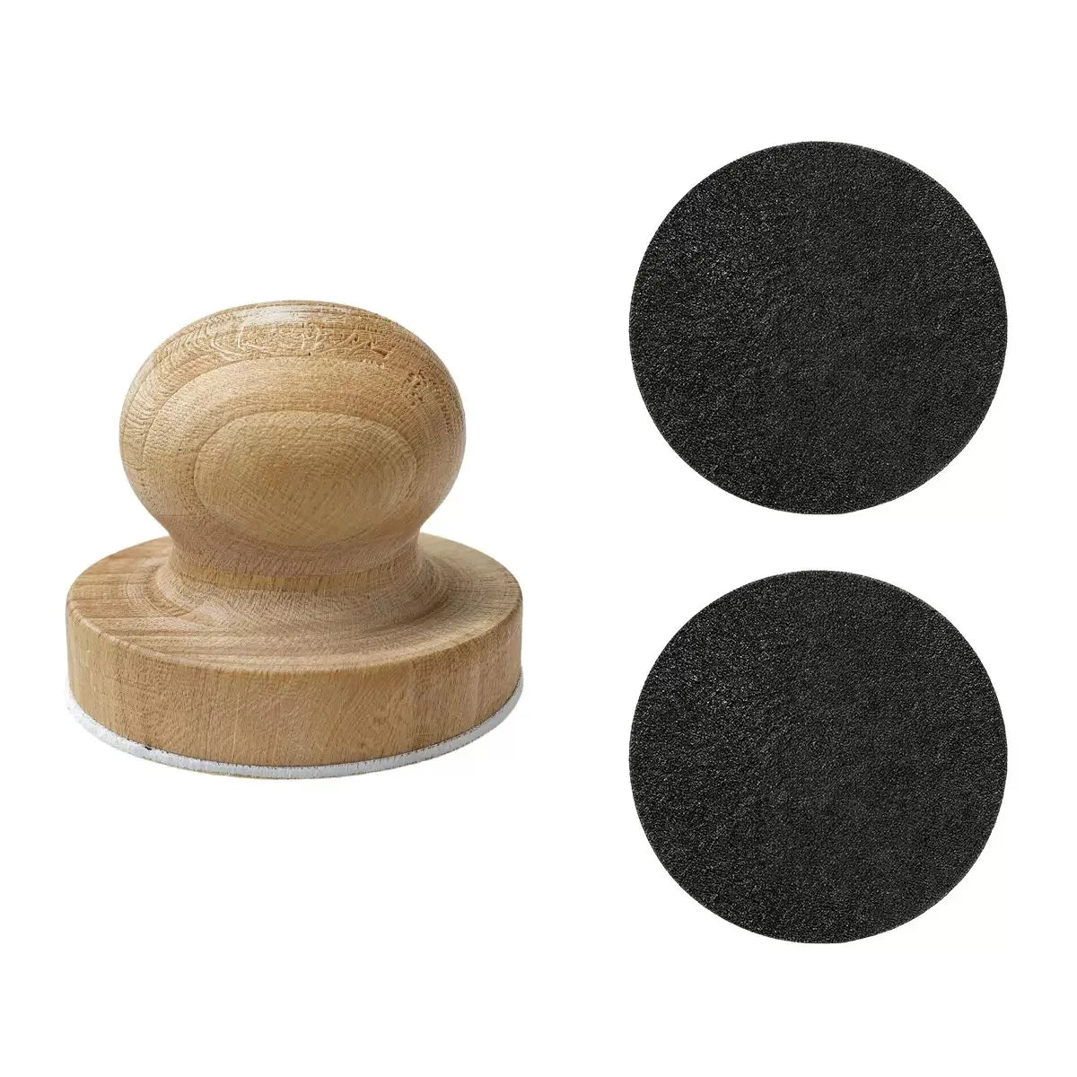 Wooden Handle Dog Nail File Reusable Sandpaper Pads Pet Nail Grinder Gentle Dog Claw Trimmer Grooming Tool For Medium Large Dogs