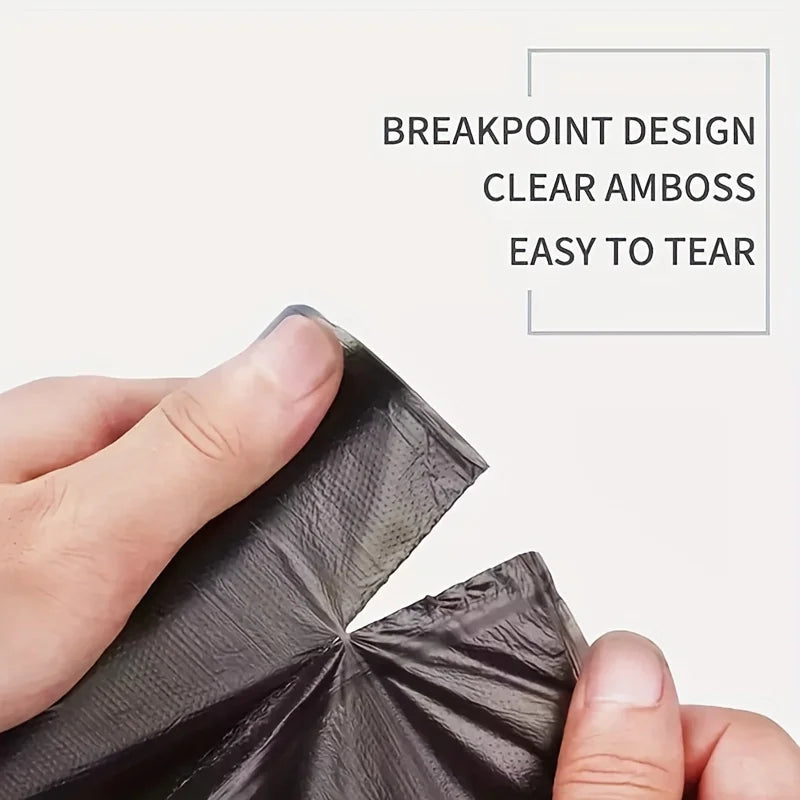 5 Rolls/pack Household Disposable Trash Pouch Small Trash Bags Kitchen Storage Garbage Bags Cleaning Waste Bag Plastic Bag