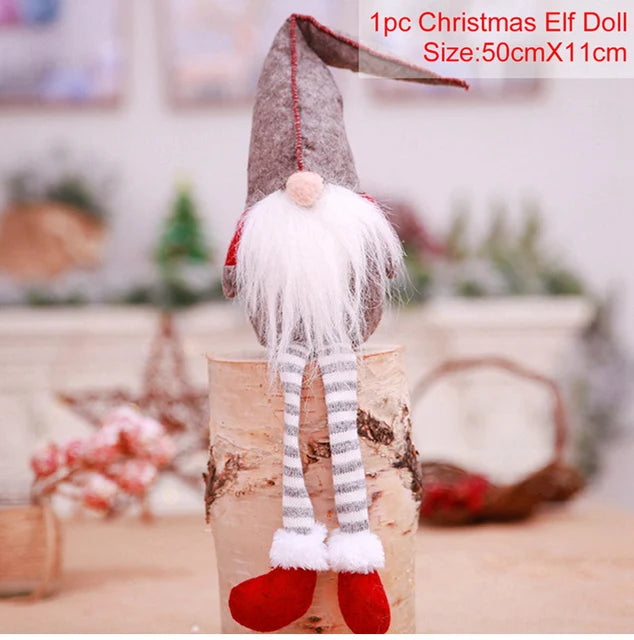 Christmas Doll Ornaments Merry Christmas Decorations For Home 2025 Xmas Decor Gifts Navidad Natal Noel New Year Decor 2026 Gifts