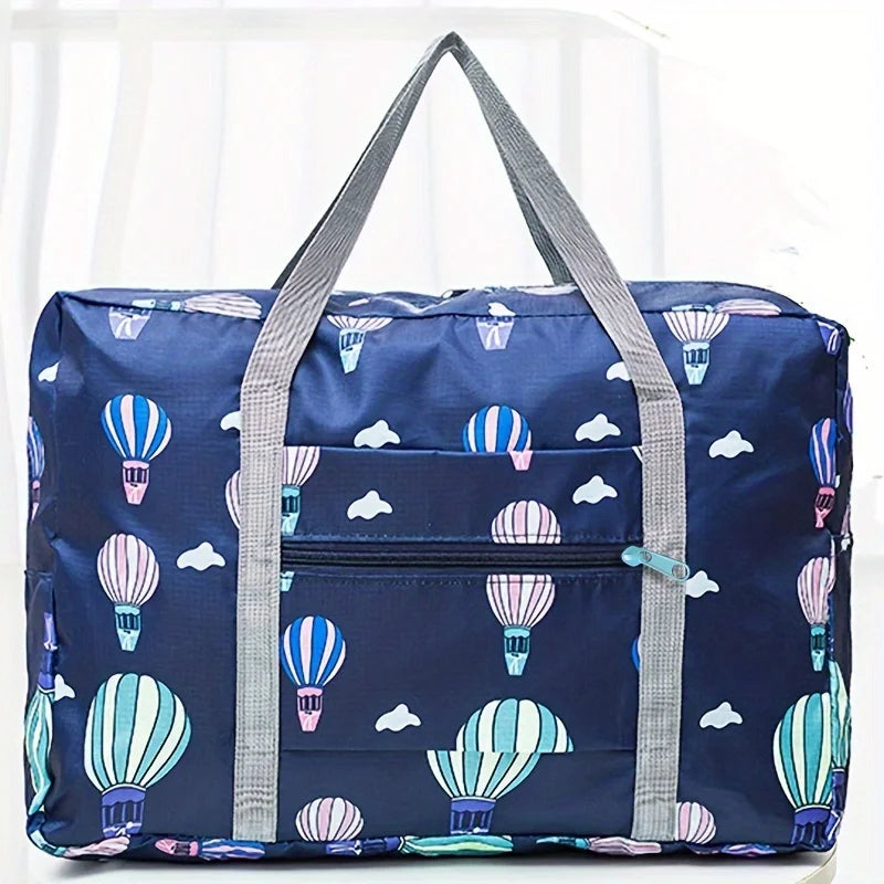 Portable Foldable Travel Duffle Bag Large capacity sports Gym Bag, Lightweight carry on Luggage Duffle Bag coach Bag Travel Bag