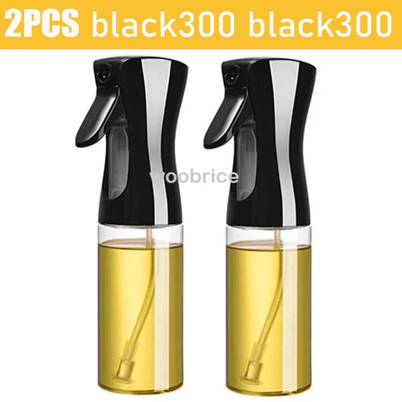 200/300/500ml Oil Spray for Kitchen Oil Nebulizer Dispenser Spray Oil Sprayer Airfryer BBQ Camping Olive OilDiffuser Cooking