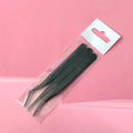 3pcs set Professional Eyelash Tweezers Titanium Curved Head False Eyelash Clamp Tool for Beauty Health Fiber Tip Eyelash Curler