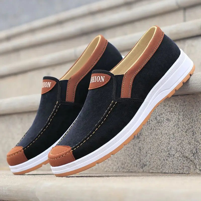 Men's Casual Sneakers Summer Breathable Canvas Lightweight Soft Sole Affordable Free Shipping Shoes