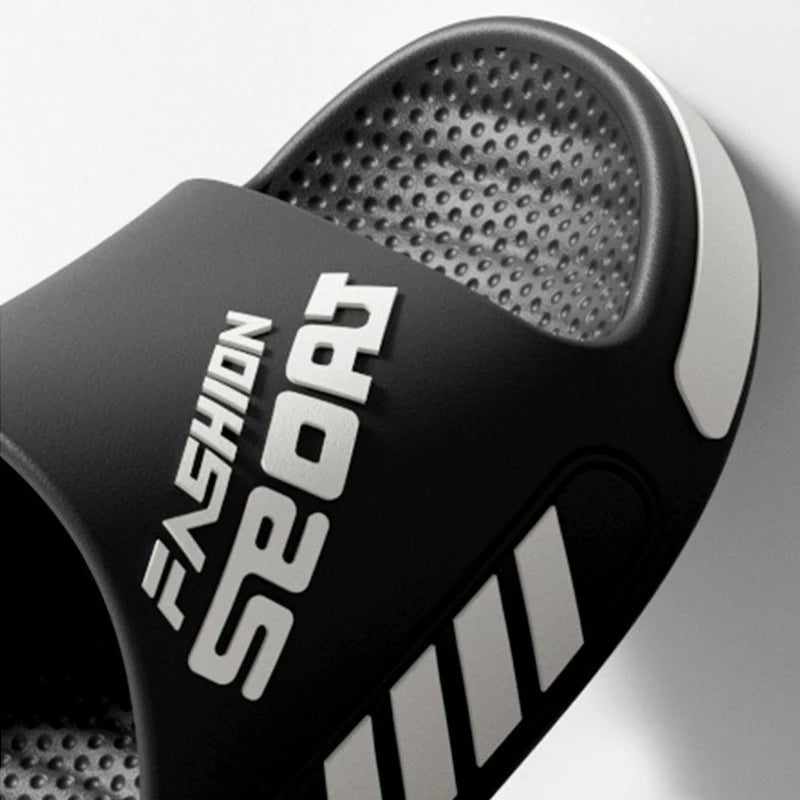 Summer Fashion Slippers For Men Sport Outdoor Sandals Bathroom Non-skid Indoor And Home Sandals For Women Couple Lovers Shoes