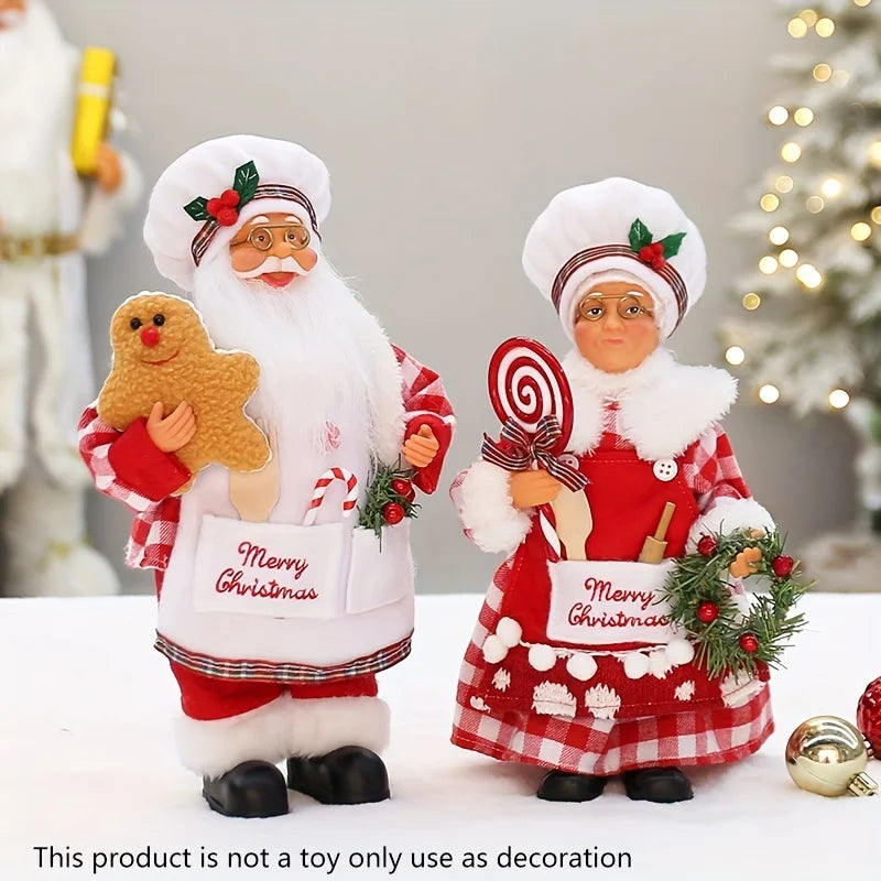 Christmas chef, home decoration, Christmas party decoration, birthday decoration, Christmas gift table decorations