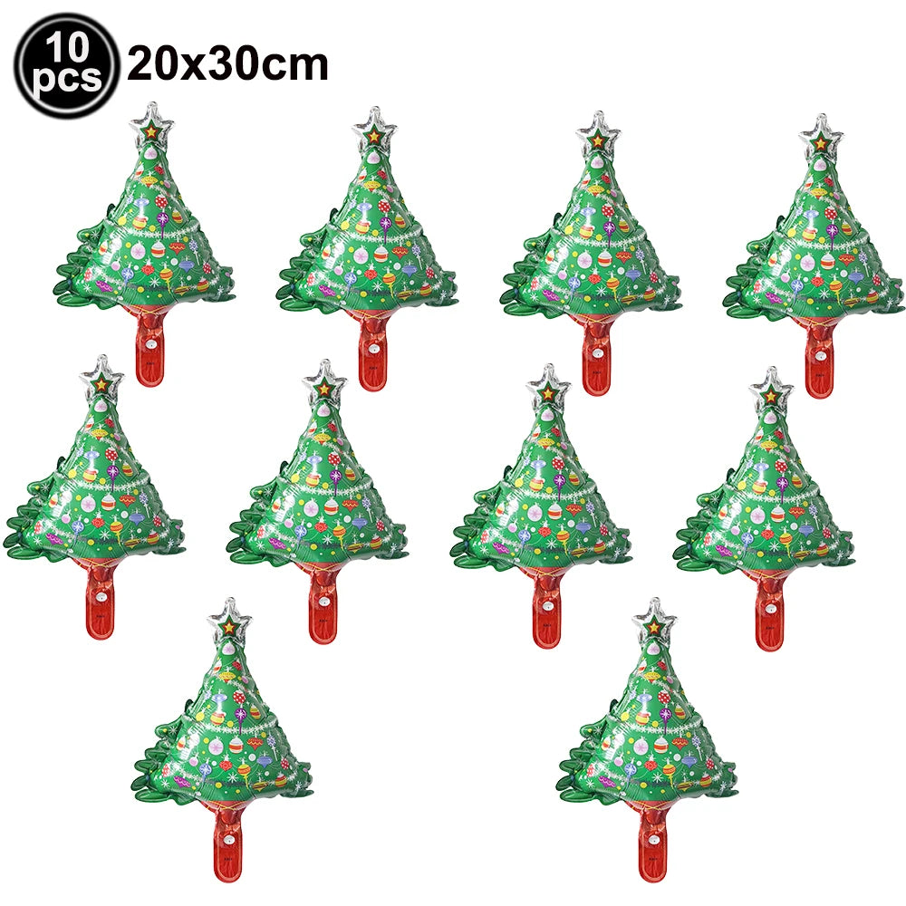 Christmas Indoor Decor Hormel Party Balloon Large Standing Street Light Santa Claus Snowman Balloon Xmas Christmas Balloon