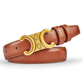 Summer women's belts Double C design fashion belts Match with dresses and jeans Fashionable and versatile