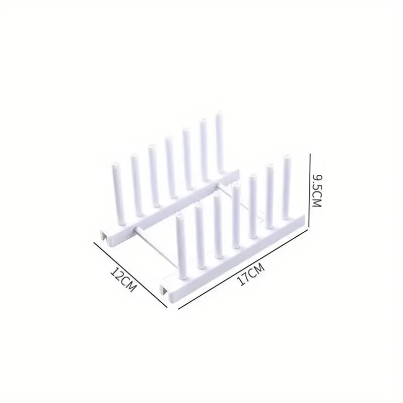 Kitchen Storage Rack Pot Cover Rack Stainless Steel Creative Bowl and Dish Storage Rack Kitchen Accessories