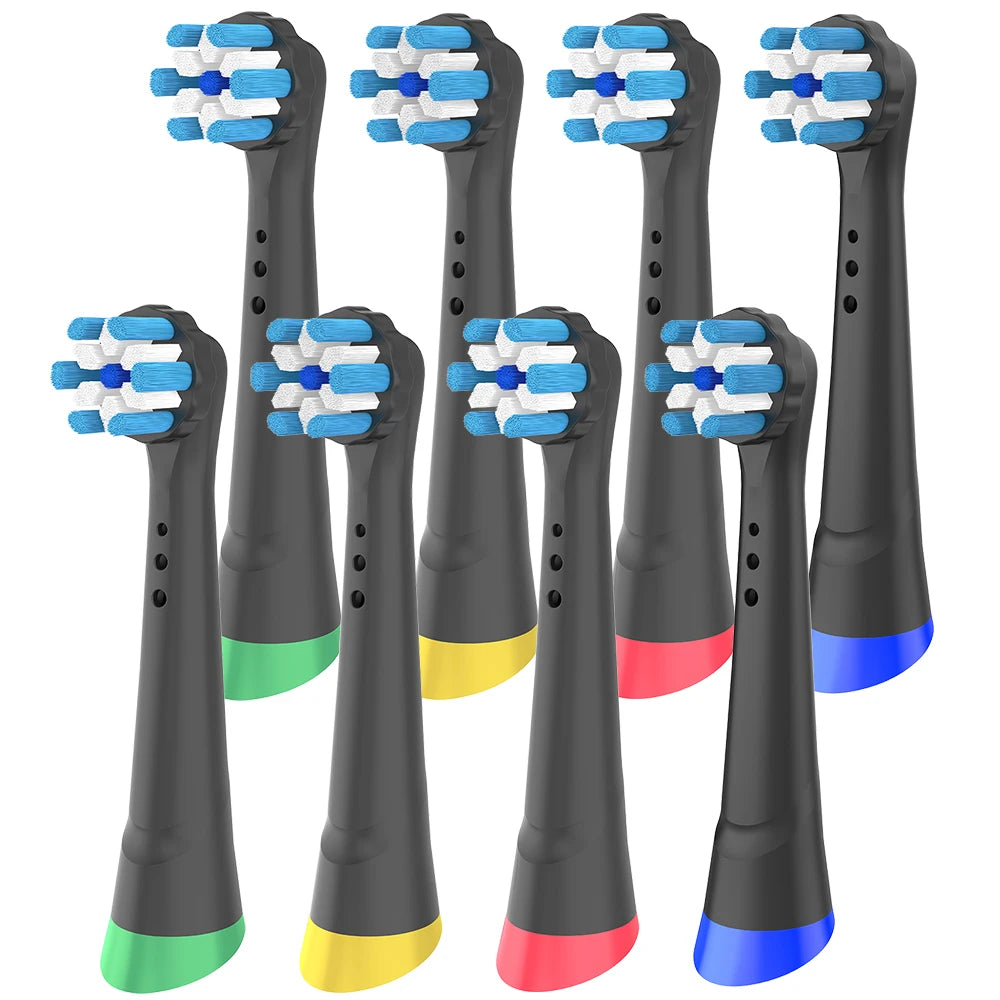 4/8/12 Pack Compatible with Oral B iO 2/3/4/5/6/7/8/9/10 Electric Toothbrush Replacement Brush Heads, Toothbrushes Head Refills