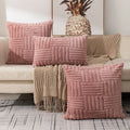 Pillow Case Woven Plush Pillowcase Office Sofa Waist Cushion Pillow Head Cushion Luxury 45x45cm Decorative Pillows For Sofa