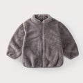 Pink Girls Jackets Autumn Coat Winter Thermal Fleece Jacket for Children 1 2 3 4 5Yrs Kids Coats Warm Korean Outerwear