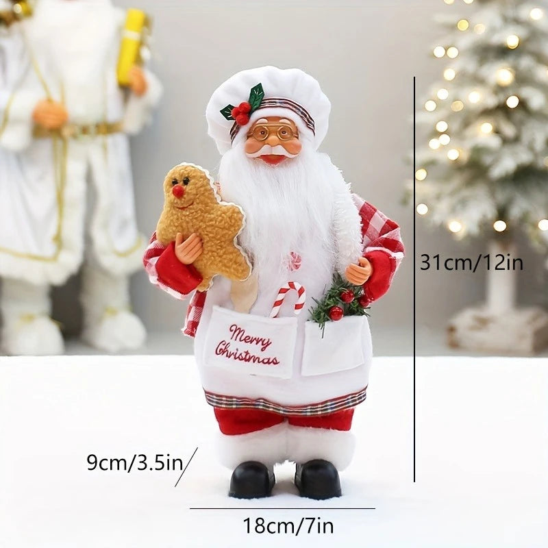 Christmas chef, home decoration, Christmas party decoration, birthday decoration, Christmas gift table decorations