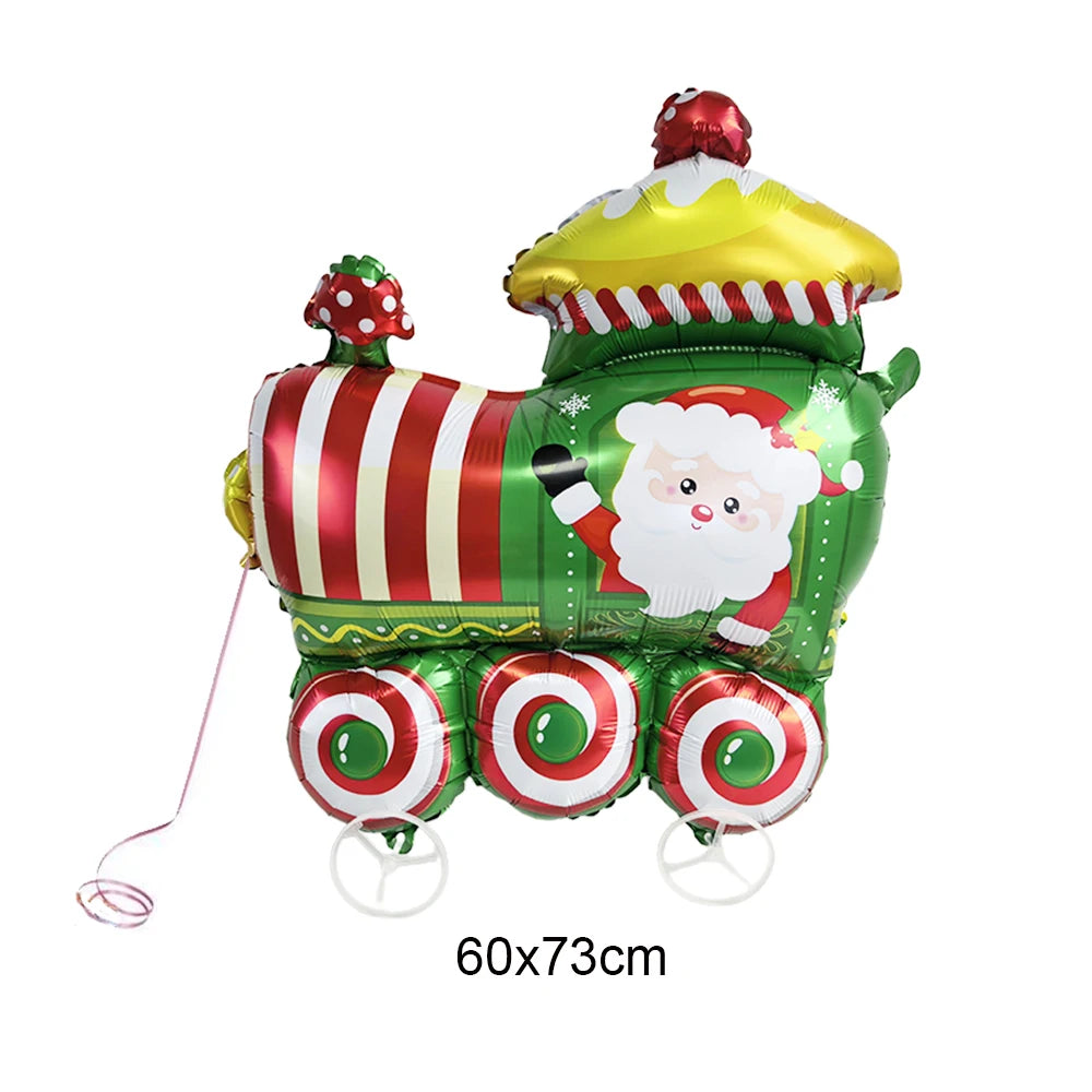 Christmas Indoor Decor Hormel Party Balloon Large Standing Street Light Santa Claus Snowman Balloon Xmas Christmas Balloon