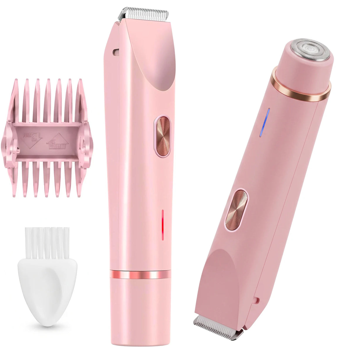 Electric Shaver for Woman Double Head Dual Purpose Female Razor Body Epilator Leg Underarm Bikini Electric Hair Remover Trimmer
