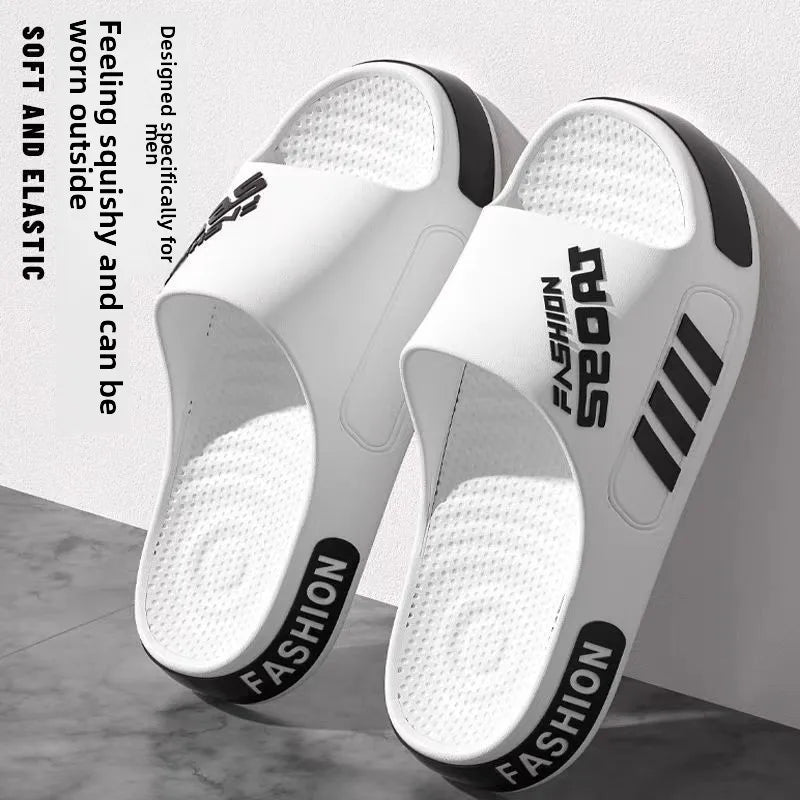 Summer Fashion Slippers For Men Sport Outdoor Sandals Bathroom Non-skid Indoor And Home Sandals For Women Couple Lovers Shoes