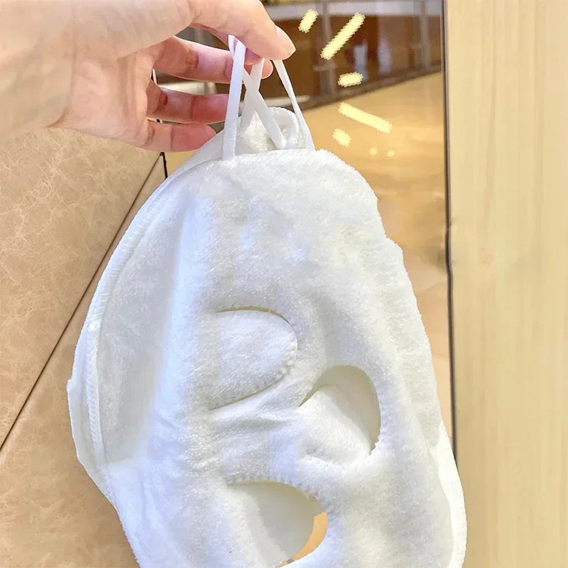 Warm Compress Towel Cold Compress Face Compress Face Towel Double Thickness Beauty Salon Beauty Hair Towel Skin Care