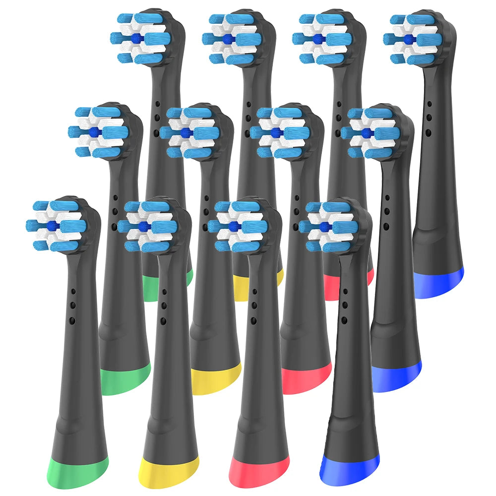 4/8/12 Pack Compatible with Oral B iO 2/3/4/5/6/7/8/9/10 Electric Toothbrush Replacement Brush Heads, Toothbrushes Head Refills