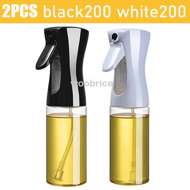 200/300/500ml Oil Spray for Kitchen Oil Nebulizer Dispenser Spray Oil Sprayer Airfryer BBQ Camping Olive OilDiffuser Cooking