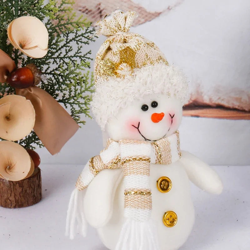 Christmas Decorations Gnome Santa Claus Snowman Christmas Dolls New Year Ornament Xmas Tree Decor Home Decoration Navidad Natal