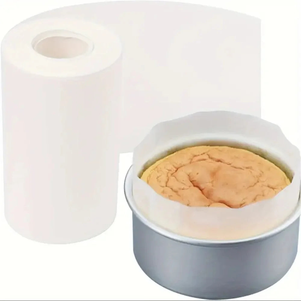 1/3pcs Cake Mold Edge Paper Nonstick Surround Liner Heat-Resistant Rim Baking Paper For Round Cake Sealing Tools Kitchen Access