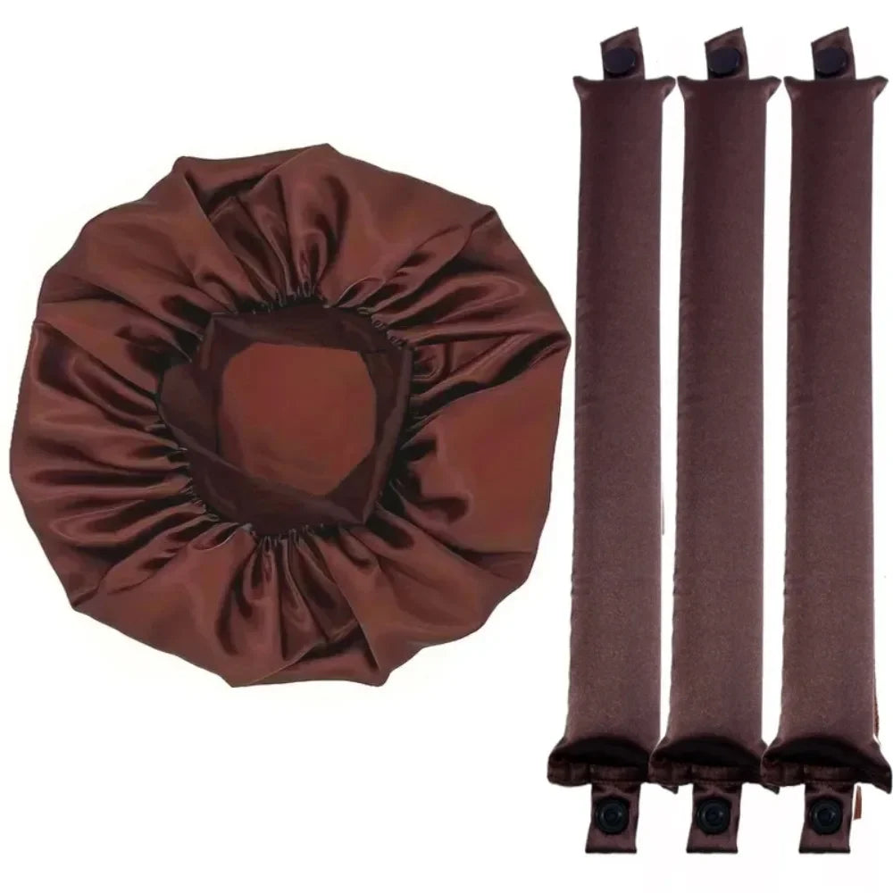 Heatless Curling Rod Headband No Heat Hair Rollers Sleeping Soft Flex Rod for Overnight Curls All Hair Types Styling Tools