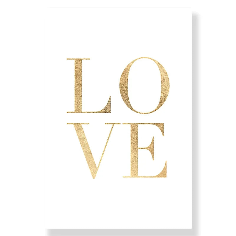 Nordic Modern Art Picture Canvas Painting Wall Art Golden Leaf Beach Scenery Poster and Print for Home Decor Living Room Design