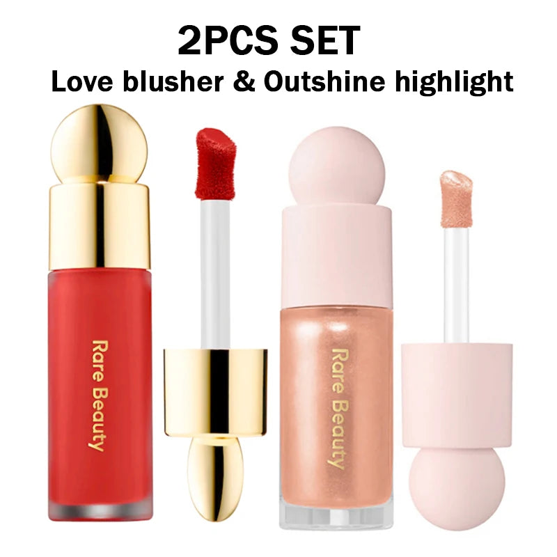 Rare Beauty Soft Pinch Liquid Blush Silky and Glides On Smoothly Long Lasting Plump Makeup Hope Love Virtue Happy Wonder Worth