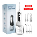 USB Rechargeable Water Flosser 300ml Portable 5 Nozzles 3 Modes Dental Irrigator Dental Odontología Kit Ferramentas