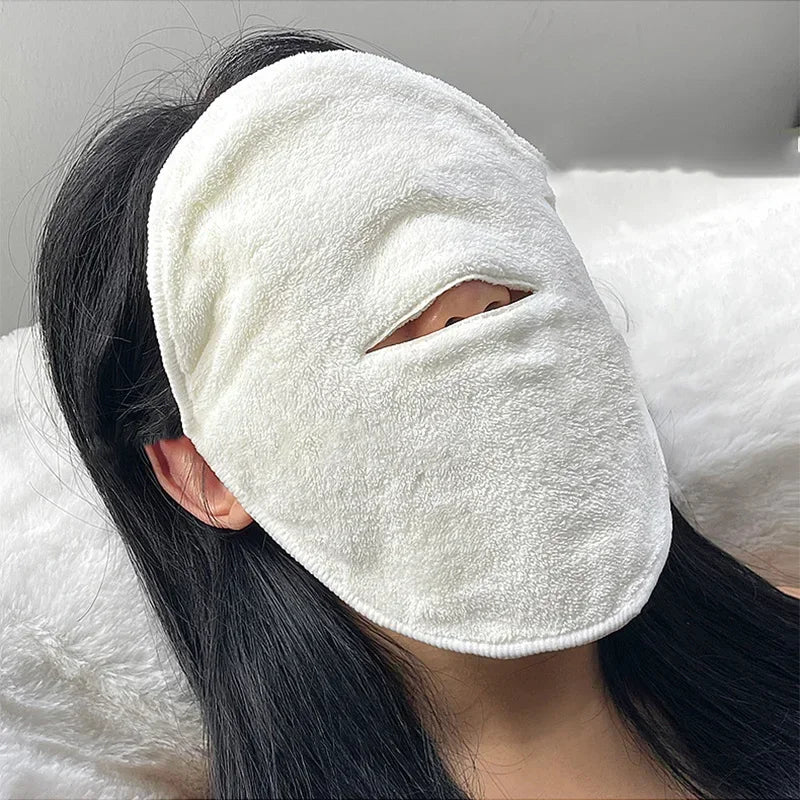 Warm Compress Towel Cold Compress Face Compress Face Towel Double Thickness Beauty Salon Beauty Hair Towel Skin Care