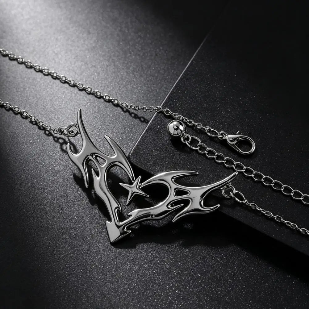 Gothic Heart Flame Waist Chain Sexy Punk Metal  Waist Belly Belt Chain Y2K Body Chain for  Beach Bikini Party Outfit Jewelry