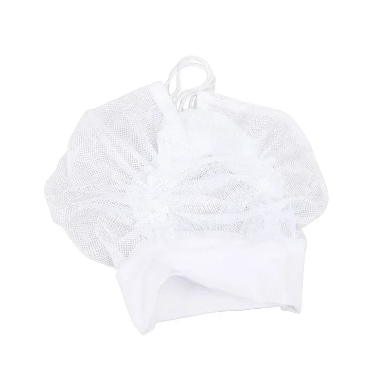 Net Plopping Cap for Drying Curly Hair Adjustable Net Plopping Bonnet Quick Drying Hair Towel Bath Hats Net Plopping Cap