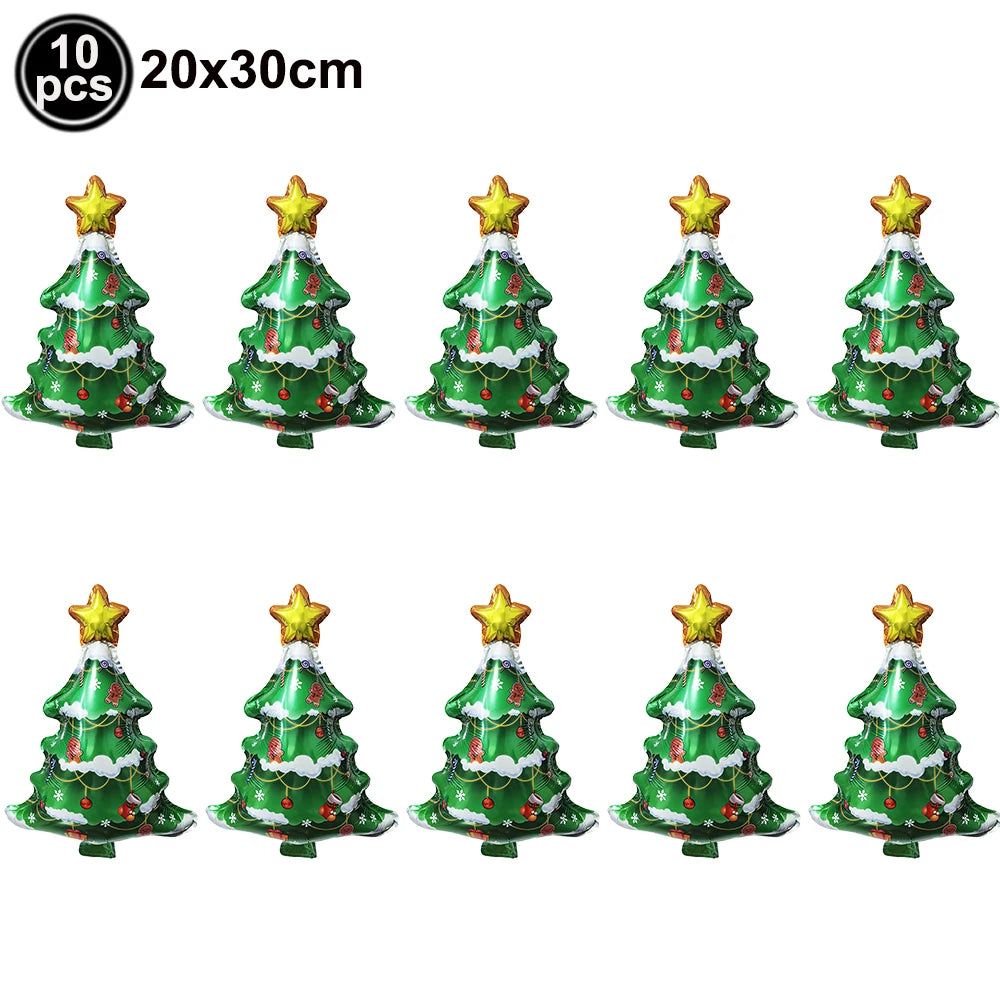Christmas Indoor Decor Hormel Party Balloon Large Standing Street Light Santa Claus Snowman Balloon Xmas Christmas Balloon