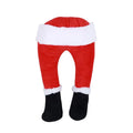 Christmas Tree Decoration Santa Claus Legs Plush Door Decor Santa Claus Elf Leg Christmas Decor For Home Hanging Ornaments 2024
