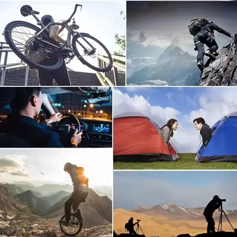 Warm Gloves for Men Motorcycle Winter Windproof Gloves Water-Repellent Cycling Takeaway Touch Screen Fishing Non-slip Gloves