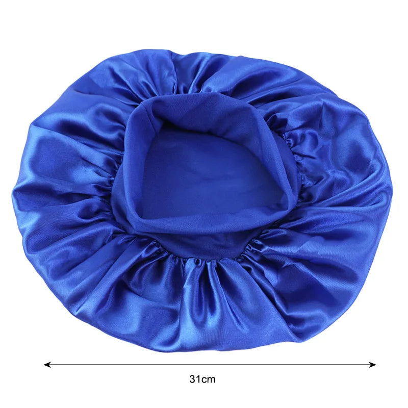 2/3PCS/LOT Men Women Long Tail Head Scarf Headwrap Bonnet Night Hat Silk Durag Pirate Hat Unisex Sleeping Bandana Turban Hijab