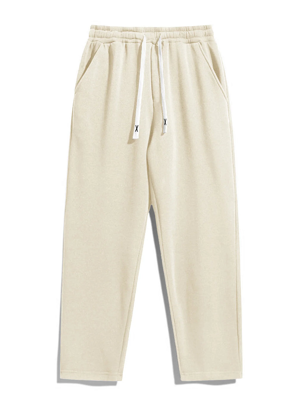 5-Piece Set Paired with Men's Casual Sports Pants, Windproof, Comfortable, Breathable Drawstring Waist Straight Leg Jogging Pants, Suitable for Outdoor Hiking, Tourism, Mountaineering, Gatherings and Other Activities.