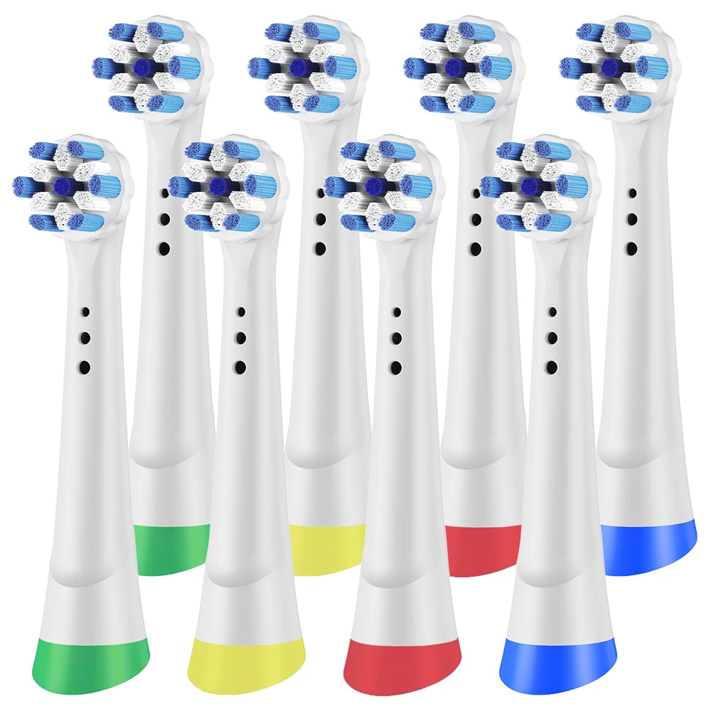 4/8/12 Pack Compatible with Oral B iO 2/3/4/5/6/7/8/9/10 Electric Toothbrush Replacement Brush Heads, Toothbrushes Head Refills