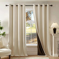 1pc or 2pc Blackout Curtains for Bedroom 84 Inch Long Thermal Insulation Noise Reduction Drapes Personalized Custom Curtains,