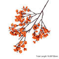 HMEOT Romantic Red Babysbreath Flower Branch Wedding Bridal Hand Bouquet Accessories Banquet Photo Home Table Decor Props H3910