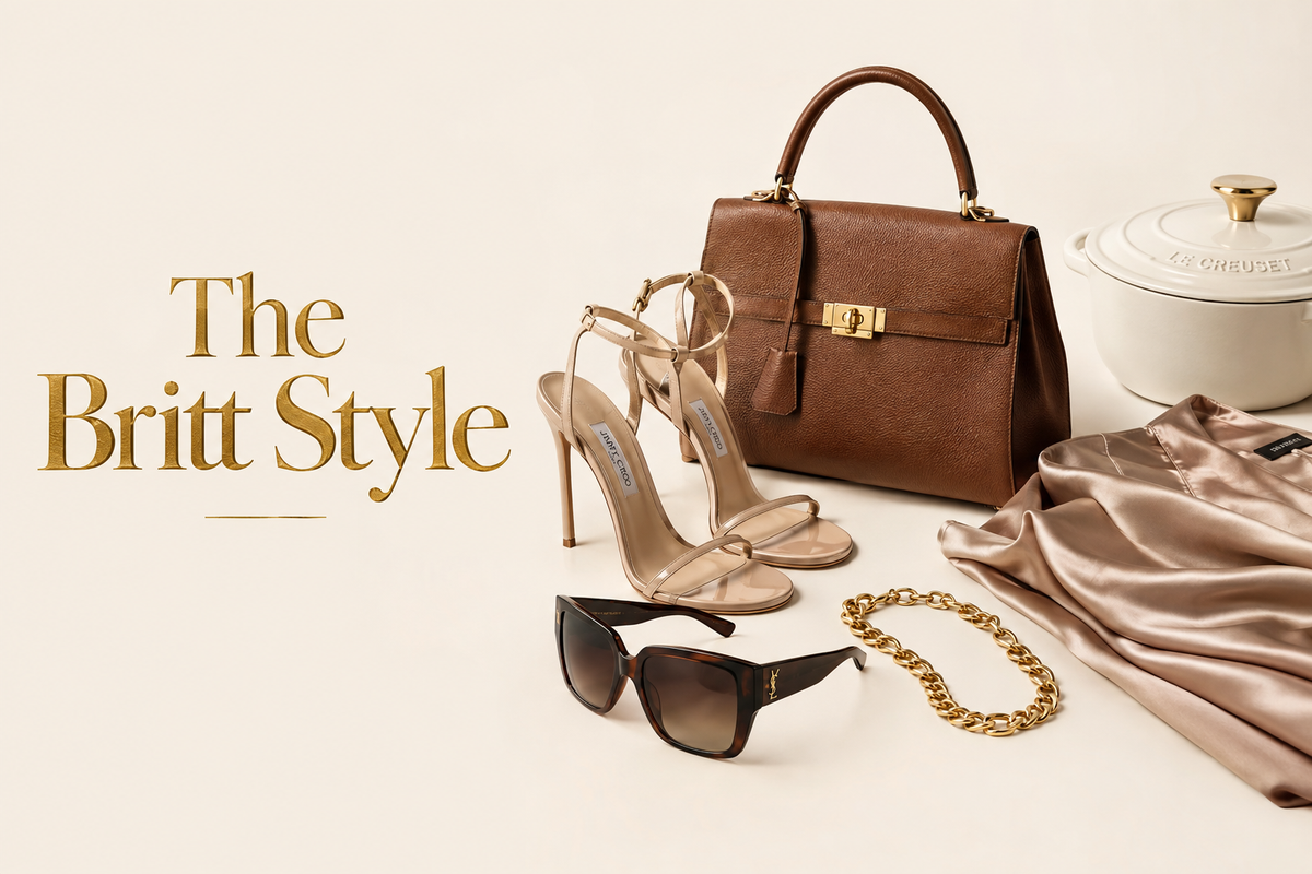The Britt Style Logo ultra realista